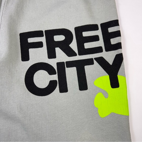 Free City Life Nature Love StarDust Gray Green Sweatpants Women’s Sz XS-XL New - Picture 8 of 16